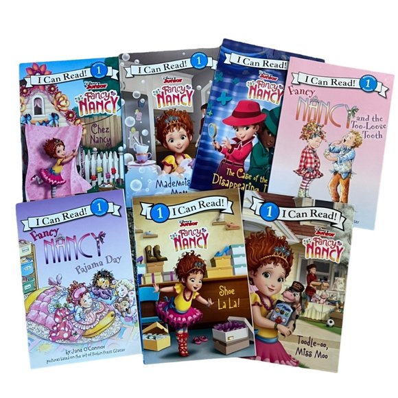 Fancy Nancy Set of 7 Level 1 I Can Read Books - Picture 1 of 2